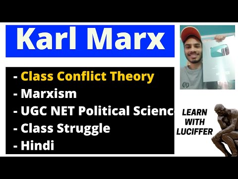 karl marx theory on society